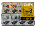 Rong Biển Ăn Liền KFish Vị Trà Xanh Nhập Khẩu Hàn Quốc Lốc 16 Gói – Giòn Ngon, Thanh Mát, Bổ Dưỡng