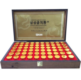 An Cung Ngưu Hoàng Hoàn Samsung Gum Jee Hwan Viên Uống Vàng Cho Sức Khỏe Não Bộ