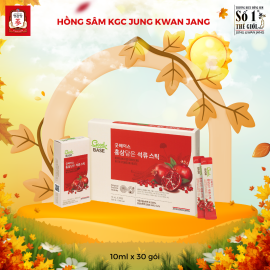 Nước Hồng Sâm KGC Goodbase Lựu Đỏ 10mL x 30 Gói