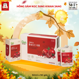 Nước Hồng Sâm KGC Goodbase Lựu Đỏ 50mL x 30 Gói