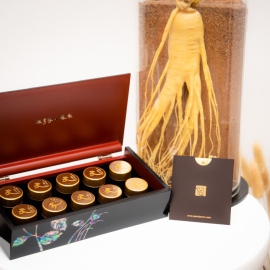 An Cung Ngưu Tổng Thống Dát Vàng 10 Viên Hộp 7 Hoa – SAMDAWON Nội Địa Cao Cấp