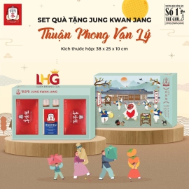 Bộ Quà Tặng KGC Thuận Phong Vạn Lý – Nhân Sâm Hàn Quốc Chính Hãng, Biếu Tặng Sang Trọng