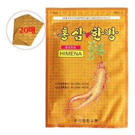 Cao Dán Hồng Sâm Vàng Himena Hàn Quốc – Túi 20 Miếng
