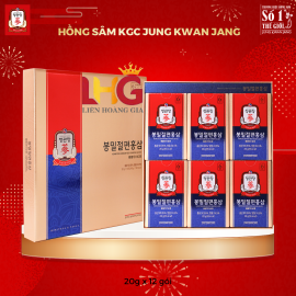 Hồng Sâm Lát Tẩm Mật Ong KGC Honeyed Slices 20 g x 12 Hộp