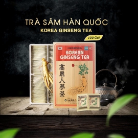 Trà Sâm Buleebang Hàn Quốc (100 Gói x 3g) – Giải Pháp Tăng Cường Sinh Lực & Miễn Dịch