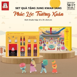 KGC Jung Kwan Jang Phúc Lộc Trường Xuân: Bộ Quà Tặng Hồng Sâm Cao Cấp, Vạn Sự Như Ý