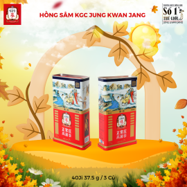 Thiên Sâm Nguyên Củ KGC Heaven Root 20Ji 150g / 7 Củ