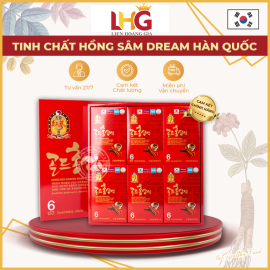 Nước Hồng Sâm Chén Dream 6 Năm Tuổi Hàn Quốc Hộp 30 Gói x 70ml