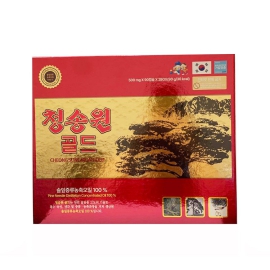 Tinh Dầu Thông Đỏ Cheong Song Won Gold Samsung 180 Viên Chính Hãng Hàn Quốc