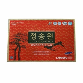 Tinh Dầu Thông Đỏ Samsung Cheongsongwon 180 Viên Cao Cấp: Chuẩn Chất Lượng Quốc Tế