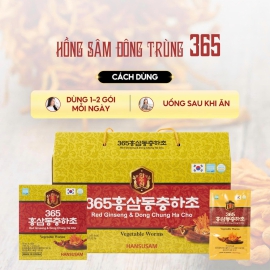 Hồng Sâm Đông Trùng 365 Hansusam: "Tấm Lá Chắn" Vàng Cho Sức Khỏe
