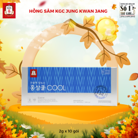 Trà Hồng Sâm KGC Tea Cool 2g x 10 Gói