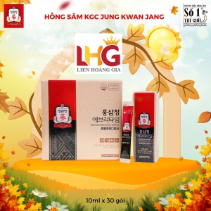 Tinh Chất Hồng Sâm Pha Sẵn KGC Everytime Original 10ml x 30 Gói – Bí Quyết Duy Trì Sức Khỏe Toàn Diện