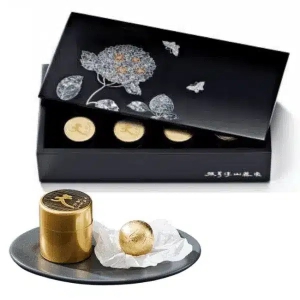 An Cung Ngưu Tổng Thống Dát Vàng 10 Viên Hộp 4 Hoa – Samdawon | Cao Cấp, Chính Hãng Hàn Quốc