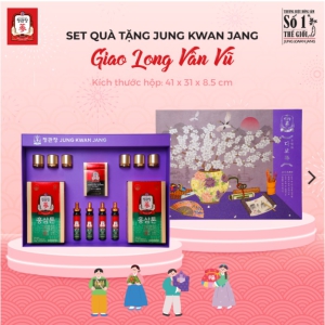 Hộp Quà Giao Long Vân Vũ KGC Hàn Quốc – Quà Tặng Sức Khỏe Cao Cấp, Biểu Tượng Hưng Thịnh