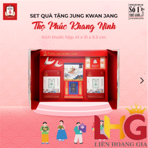 Hộp Quà Thọ Phúc Khang Ninh KGC Hàn Quốc – Quà Biếu Trường Thọ, May Mắn & Sức Khỏe