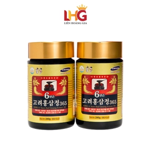 Cao Hồng Sâm 365 Hộp Đôi 240g – Bí Quyết Sống Khỏe Toàn Diện Từ Thảo Mộc Hàn Quốc