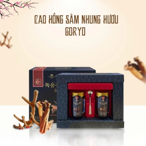 Cao Hồng Sâm Nhung Hươu 6 Tuổi Goryo – Tuyệt Tác 
