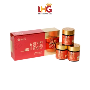 Cao Hồng Sâm Lên Men Daedong Korea Ginseng (Hộp 3 Lọ x 100g) - Giải pháp dưỡng sinh chuyên sâu giúp bồi bổ thể trạng, tăng sức đề kháng.