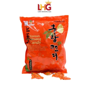 Kẹo Hồng sâm Hàn Quốc Daedong 120g – Chứa dịch chiết hồng sâm 6 năm tuổi, bơ và menthol giúp tăng đề kháng, giảm mệt mỏi, thơm miệng và tỉnh táo trí não.