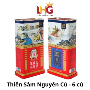 Lương Sâm Nguyên Củ KGC Heaven Roots 6 Củ – Tinh Túy Lương Sâm Chính Phủ, 