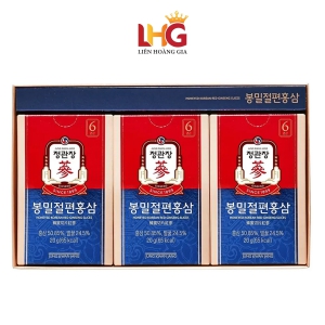 Hồng Sâm Lát Tẩm Mật Ong KGC Honeyed Slices 20g x 6 Hộp – Tinh Hoa Sâm Chính Phủ, Năng Lượng Tức Thì Cho Cuộc Sống Hiện Đại