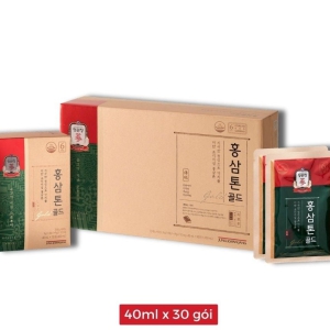 Nước Hồng Sâm KGC Tonic Gold (30 Gói x 40ml) – Công Thức 