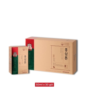 Nước Hồng Sâm Pha Sẵn KGC Tonic Original 50ml x 30 Gói: Giải Pháp Sức Khỏe Toàn Diện