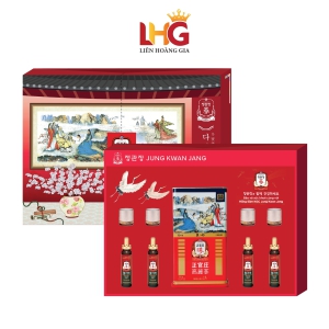 Hộp Quà An Khang Vạn Thọ KGC Hàn Quốc – Tinh Hoa Lương Sâm, Chúc Bình An Khỏe Mạnh, Trường Thọ Vĩnh Cửu