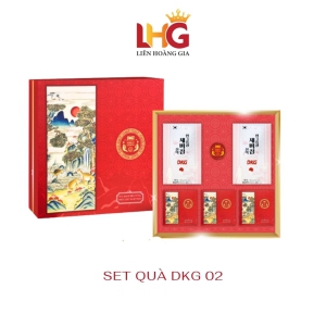 Set Quà Tết DKG.02 Chính Hãng VHP Ginseng – Quà Tặng Sức Khỏe Cao Cấp