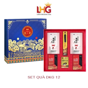 Set Quà Tết DKG.12 Cao Cấp – Hộp Quà Biếu Sức Khỏe Hoàng Cung Hàn Quốc