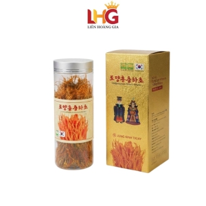 Đông trùng hạ thảo Militaris Hoàng Gia (100g/lọ) chiết xuất 100% nấm hữu cơ nhập khẩu Hàn Quốc.