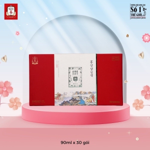 Nước Hồng Sâm Tinh Khiết Hảo Hạng KGC Pure Extract 90ml: 100% Củ Sâm 6 Năm Tuổi