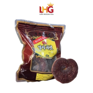 Nấm Linh Chi Đỏ Núi Đá Thiên Nhiên Korean Youngji Mushroom (Bịch 1kg)