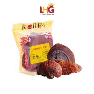 Nấm Linh Chi Đỏ Phượng Hoàng Hàn Quốc (Túi 1kg) - Thảo dược thượng hạng giúp ổn định huyết áp, giải độc gan, ngăn ngừa lão hóa và phòng ngừa bệnh tật toàn diện.