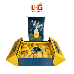 Nấm Linh Chi Thượng Hoàng Cổ VIP (Hộp Gỗ 1kg) – Thương Hiệu MUGUNGHWA