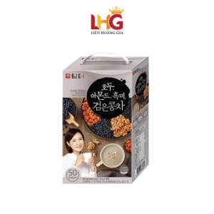 Ngũ Cốc Đậu Đen, Hạnh Nhân, Hạt Óc Chó Damtuh Hàn Quốc (Hộp 50 Gói) - Thanh nhiệt giải độc, tăng cường trí não và tốt cho sức khỏe mẹ bầu.