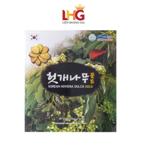 Nước Bổ Gan Pocheon Hovenia Dulcis Gold (Hộp 30 Gói x 70ml) - Giải Độc Gan & Phục Hồi Sức Khỏe