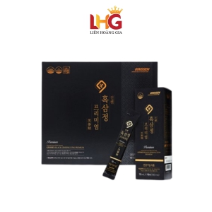 Hắc sâm HQ cao cấp 12mg/g (10mlx30 stick) - Daedong giúp tăng đề kháng, bồi bổ thể lực, giảm mệt mỏi và phục hồi cơ thể nhanh chóng.