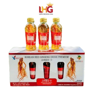Nước hồng sâm có củ tươi Kang Foods Hàn Quốc Chính Hãng 120ml