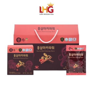 Nước Hồng Sâm Kết Hợp Sâm Maca – Sự Hòa Quyện Đột Phá Cho Sinh Lực Bền Bỉ