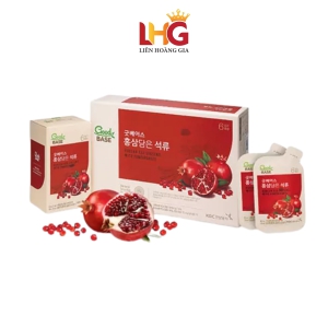 Nước Hồng Sâm KGC Goodbase Lựu Đỏ (50ml x 30 Gói) – Tinh Túy Thiên Nhiên Cho Sức Khỏe Và Sắc Đẹp
