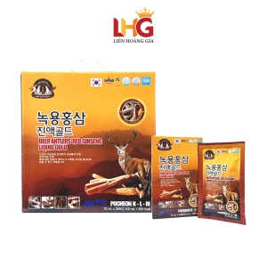 Nước Hồng Sâm Nhung Hươu Gold Pocheon – Sự Kết Hợp Hoàn Hảo Giúp Bồi Bổ Khí Huyết, Tăng Cường Sinh Lực Toàn Diện