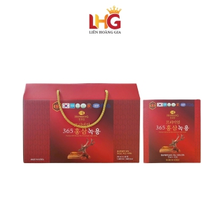 Nước Hồng Sâm Nhung Hươu Linh Chi Hankwanjang 365 – Tuyệt Tác Đại Bổ Khí Huyết, Tăng Cường Sinh Lực Và Trường Thọ