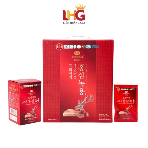 Nước Hồng Sâm Nhung Hươu Linh Chi Hankwanjang 365 Hộp 60 Gói Chính Hãng