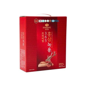 Nước Hồng Sâm Nhung Hươu Linh Chi Hankwanjang 365 Hộp 60 Gói Chính Hãng