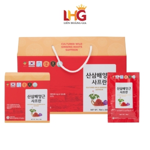 Nước Hồng Sâm Núi Saffron HG Bio – Tinh Hoa Sâm Núi Và Nhụy Hoa Nghệ Tây