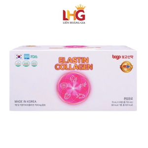 Nước Uống Elastin Collagen 7500mg & NMN Hàn Quốc - Bí quyết cho làn da không tuổi
