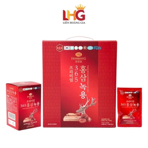 Nước Uống Hồng Sâm Nhung Hươu 365 (60 Gói x 70ml): Giải Pháp Sức Khỏe Toàn Diện