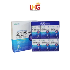 Nước uống bổ dưỡng bảo vệ xương khớp MSM Hogwanwon Premium Gold – 30 gói x 70ml giúp hỗ trợ tăng độ linh hoạt cho khớp, giảm tình trạng đau nhức khi vận động.